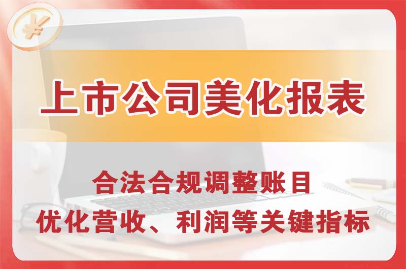 天津上市公司美化报表