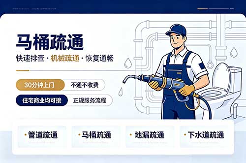 天津马桶疏通